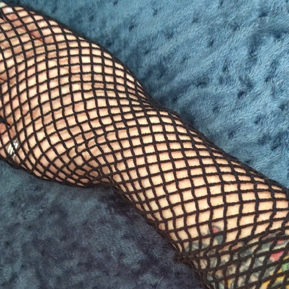 Black Fishnet Stockings